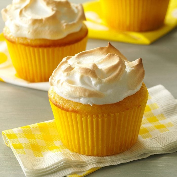 lemon meringue breakfast muffins