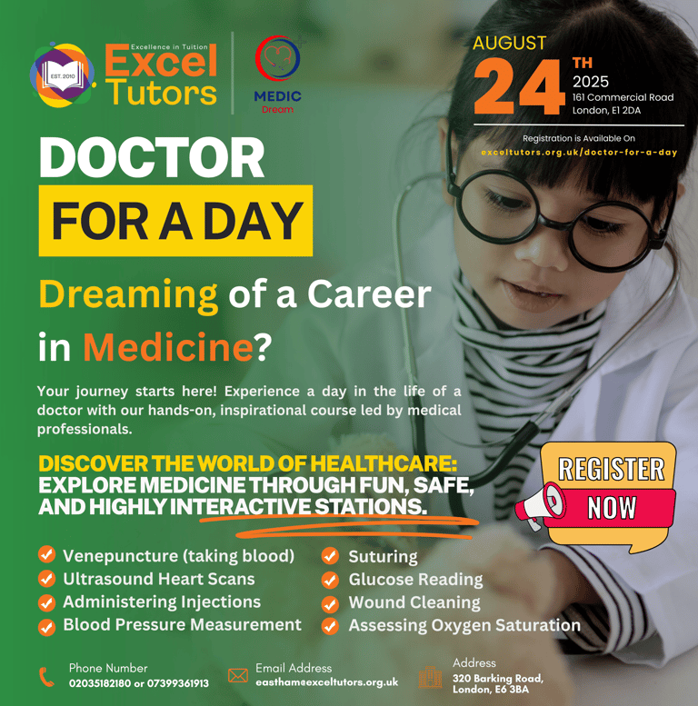 Doctor for a Day: Free Aspiring Medic Seminar