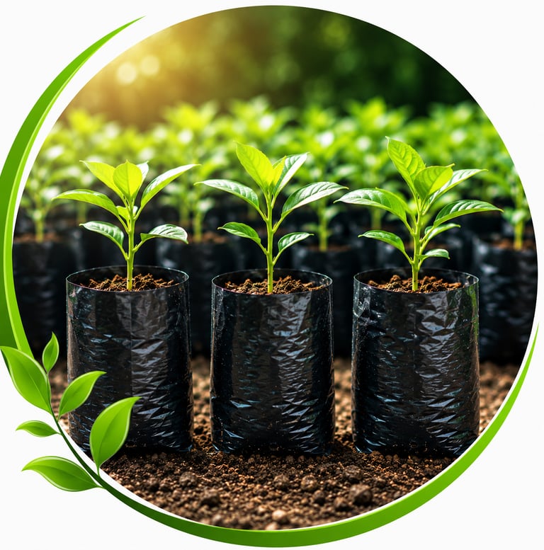 HDPE Nursery Bag Manufacturer in India for Plant Nurseries