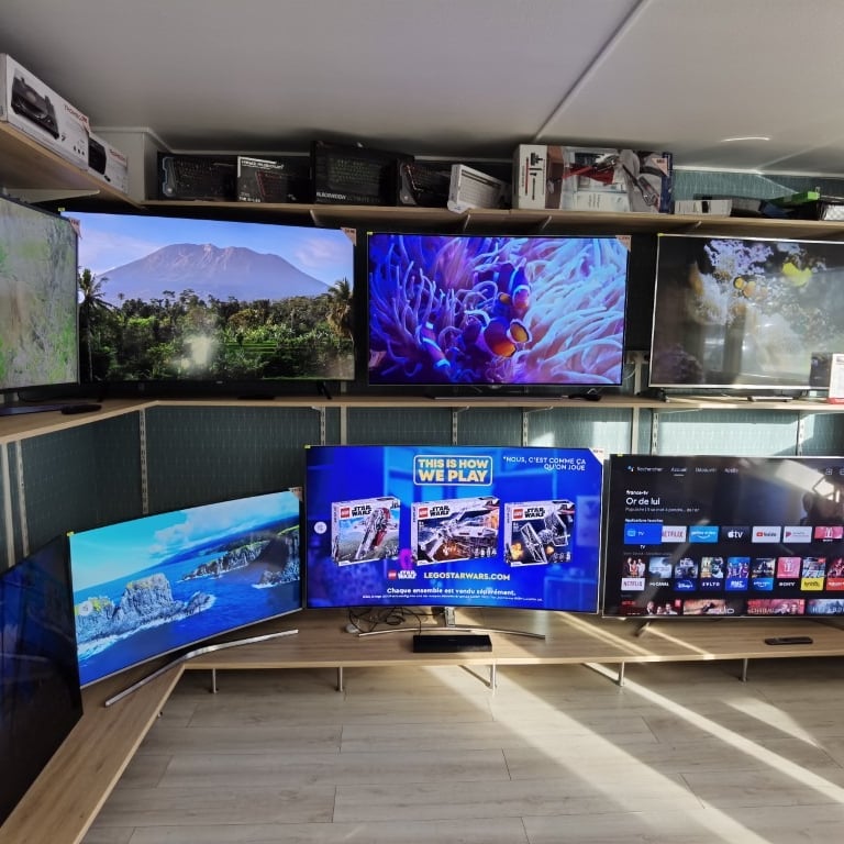 Magasin avec télé d'occasion au prix cassées