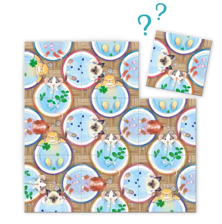 9-Teile Puzzle - Pets