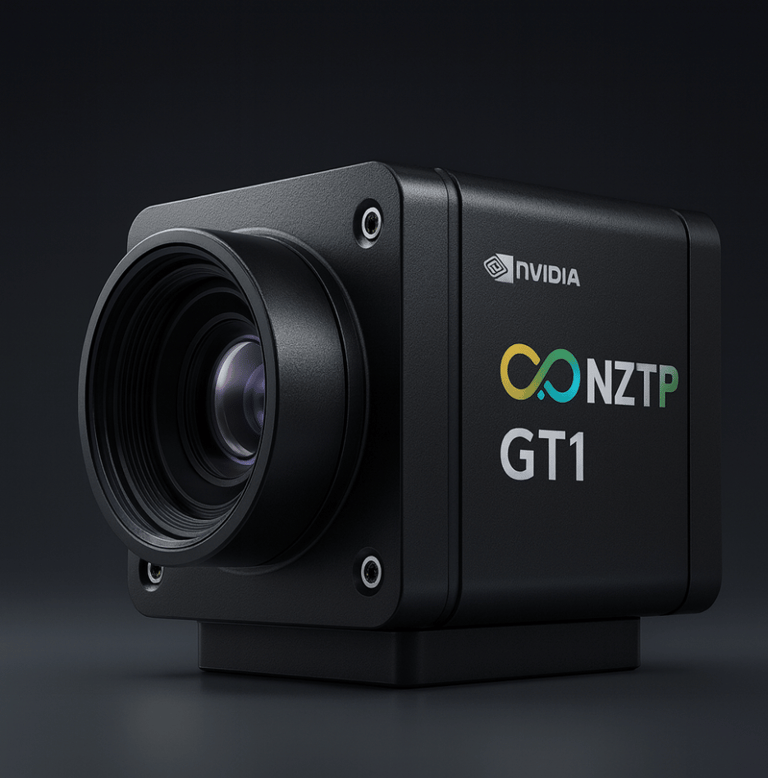 a camera with a camera and a camera on a black background