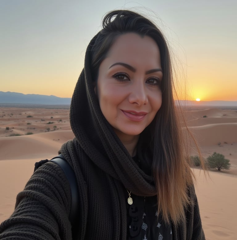 mstic, author, and shadow worker LVF in the desert.