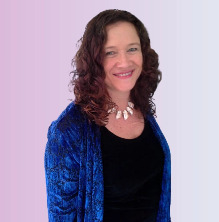 Maree Gifkins, wellness facilitator and founder of Holy Fusion—heart-led healing