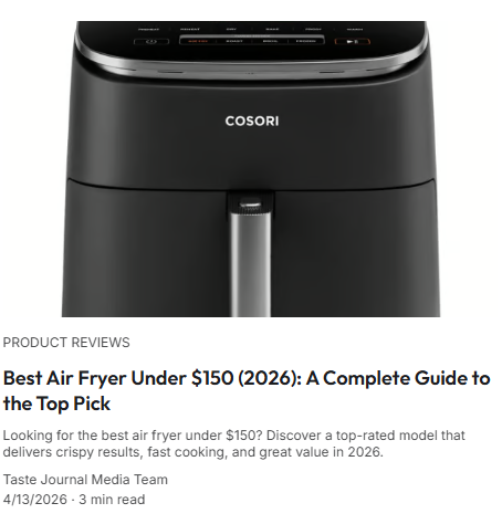 best air fryer under 150 dollars for easy and healthy cooking at home