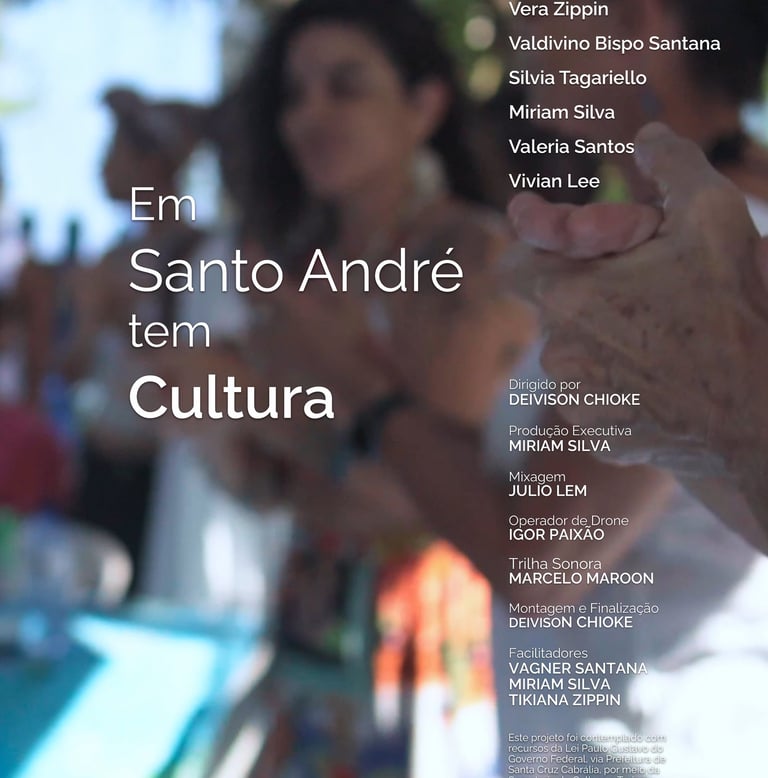 Cartaz de curta com uma mão e título em letras grandes