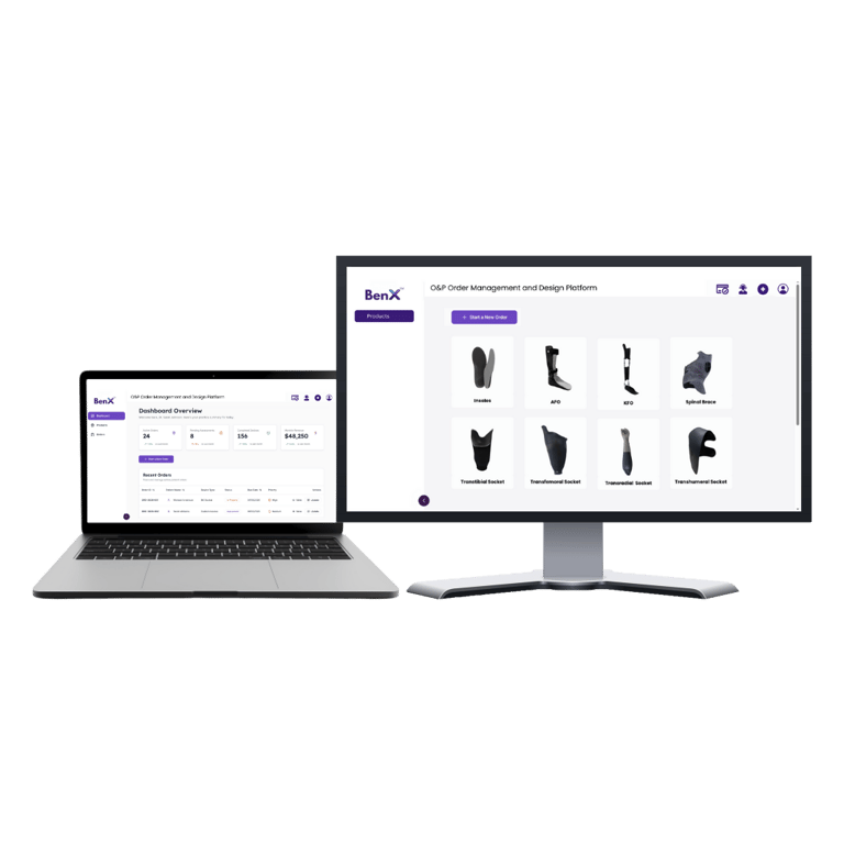 BenX digital platform for O&P professionals