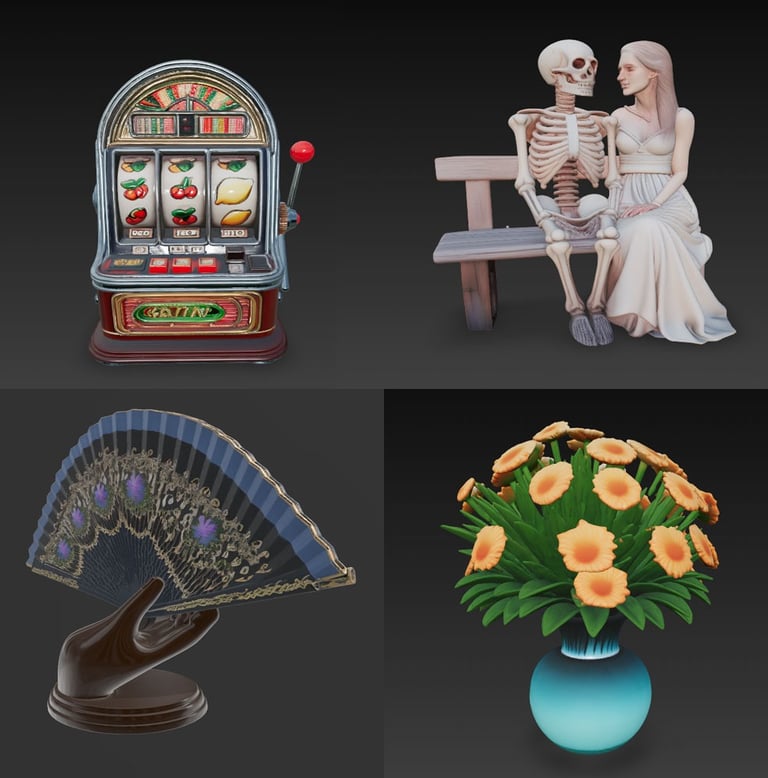 Catalogo y Coleccion de Modelos 3d para impresion STL