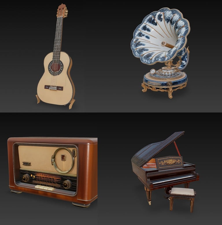 Catalogo y Coleccion de Instrumentos Musicales