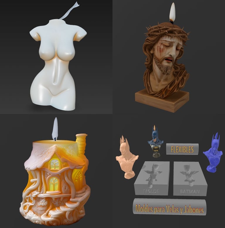 Categoria Moldes Modelos 3D STL, listos para descargar e Imprimir