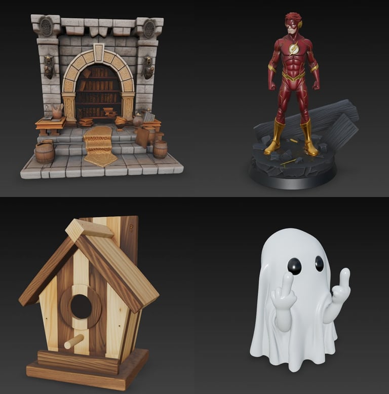 Coleccion y Catalogo de Modelos 3d Gratuitos listos para descargar e imprimir 