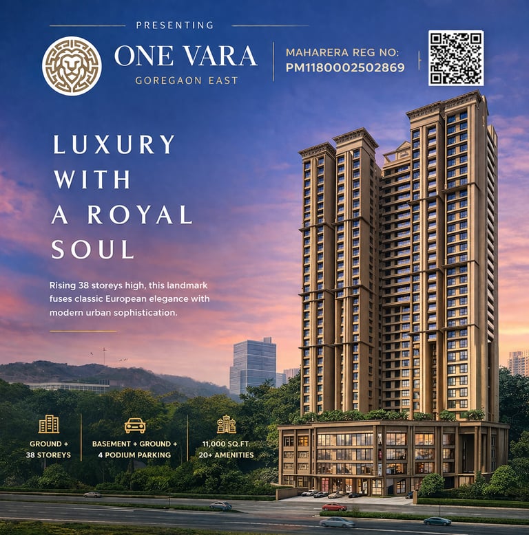 ONE VARA GOREGAON EAST, CODENAME EURO VIBES, AK VAIDYA MARG, GOREGAON EAST