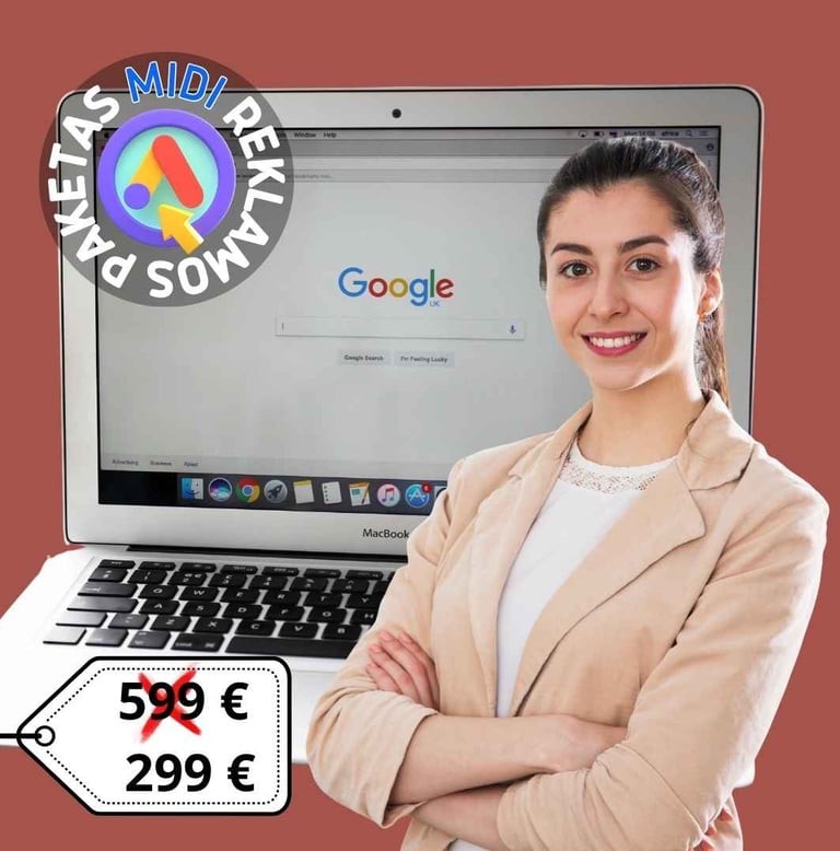 Google reklamos paketas MIDI