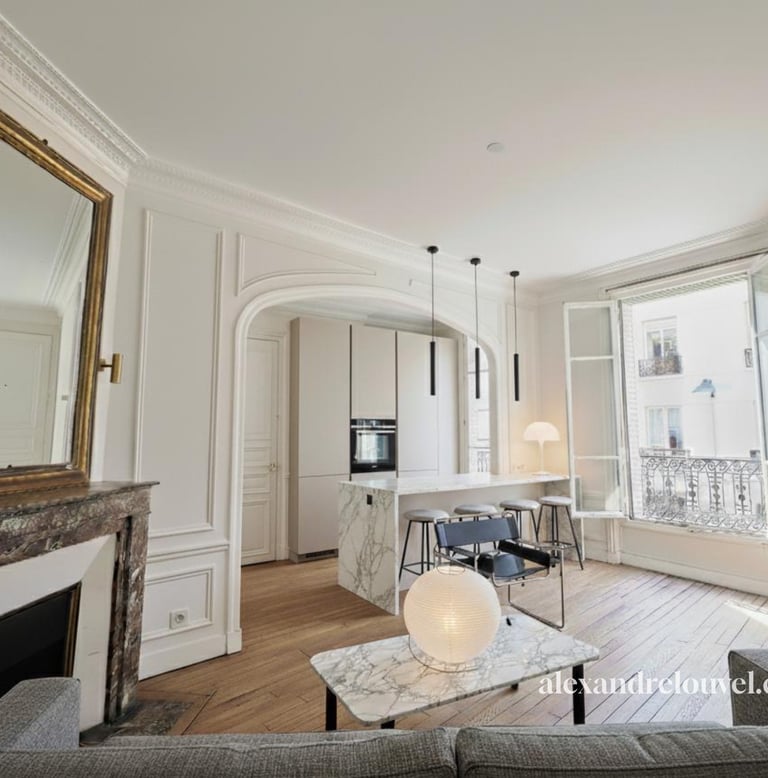 Salon généré par IA