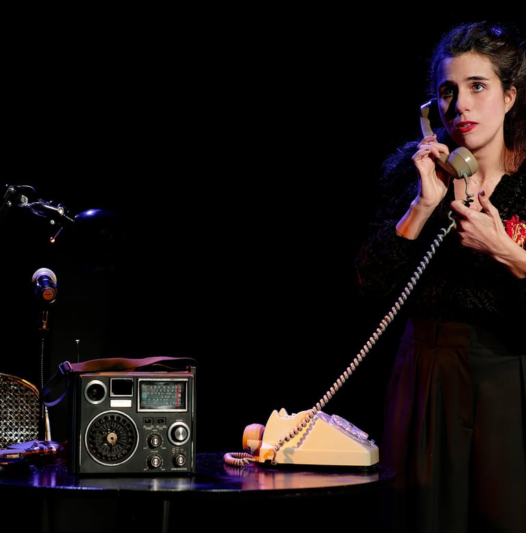 Spectacle - LA FILEUSE DE NUIT -1- ROZE'N'BARBE PRODUCTIONS - Artéphile Avignon OFF 2026