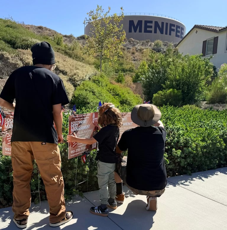 Pest Control in Menifee Footprint Pest Management Family-owned company