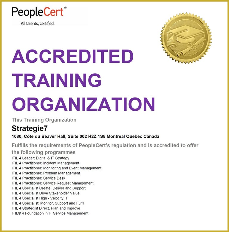 a certificate certificate for a training program