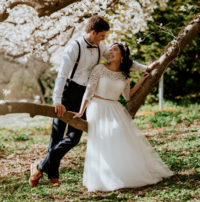 Queen Elizabeth Elopement Photoshoot