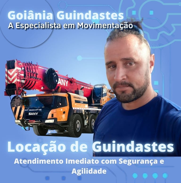Agendar aluguel de guindaste