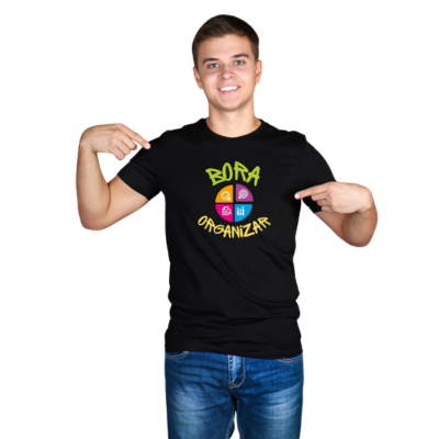 imagem ilustrativa de um modelo do nosso Blog usando nossa camiseta personalizado