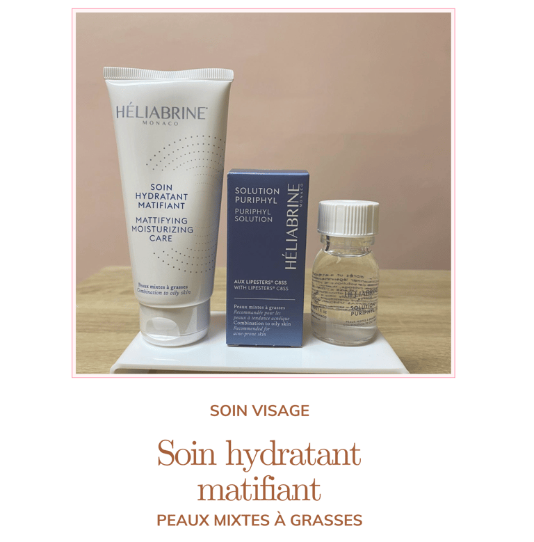 soin visage (hydratant matifiant) de chez Christelle Masso SPA et beauty