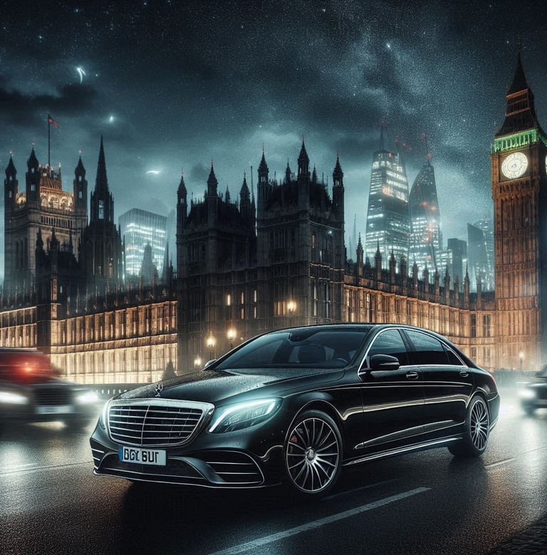 MB S CLASS Sedan Chauffeur Car In London UK