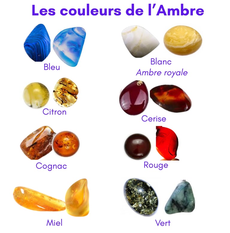 Les couleurs de l'Ambre bijoux Les Couleurs de Lo