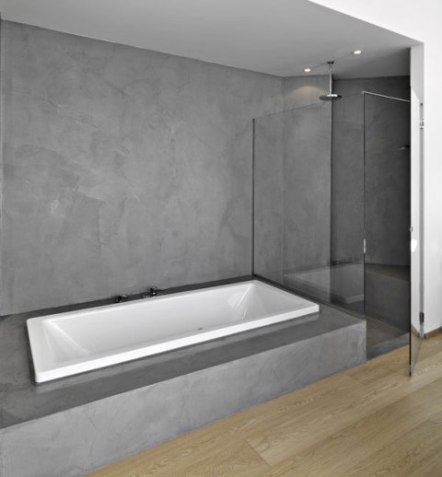 béton ciré salle de bains