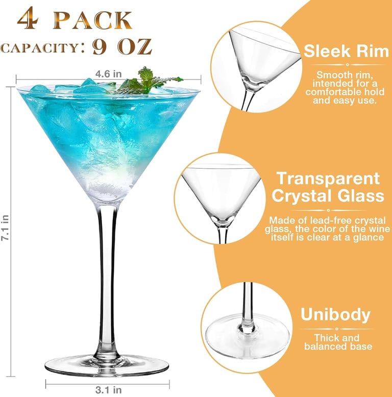 Martini Glass Manufacturer in China | Premium Crystal Glassware Wholesale