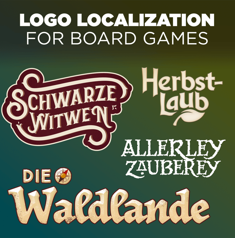 Logo localization for board games