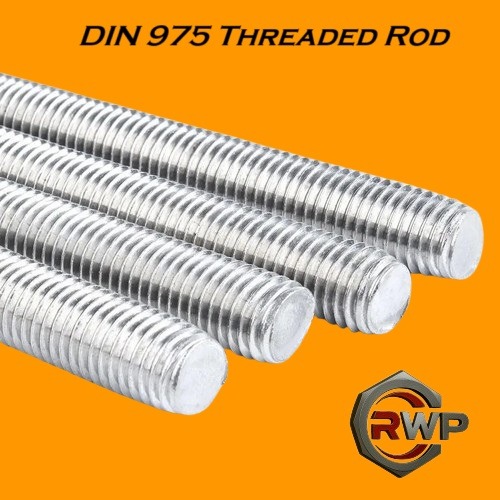 DIN 975 Threaded Rod – Fully threaded bar used for fastening, anchoring, and joining