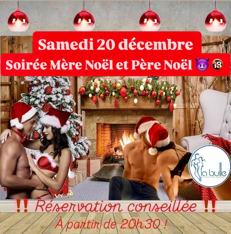 Soirée de Noël La Bulle Sauna