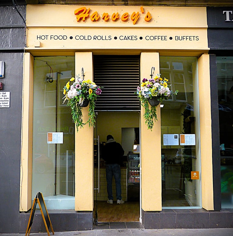 photo of harveys takeaway in dundee