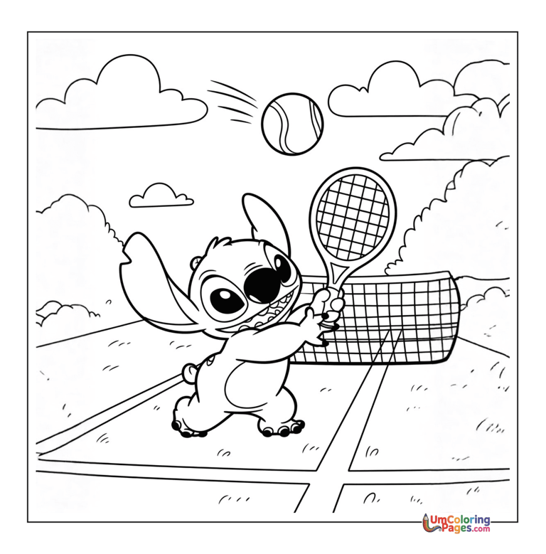 cute disney character coloring sheet