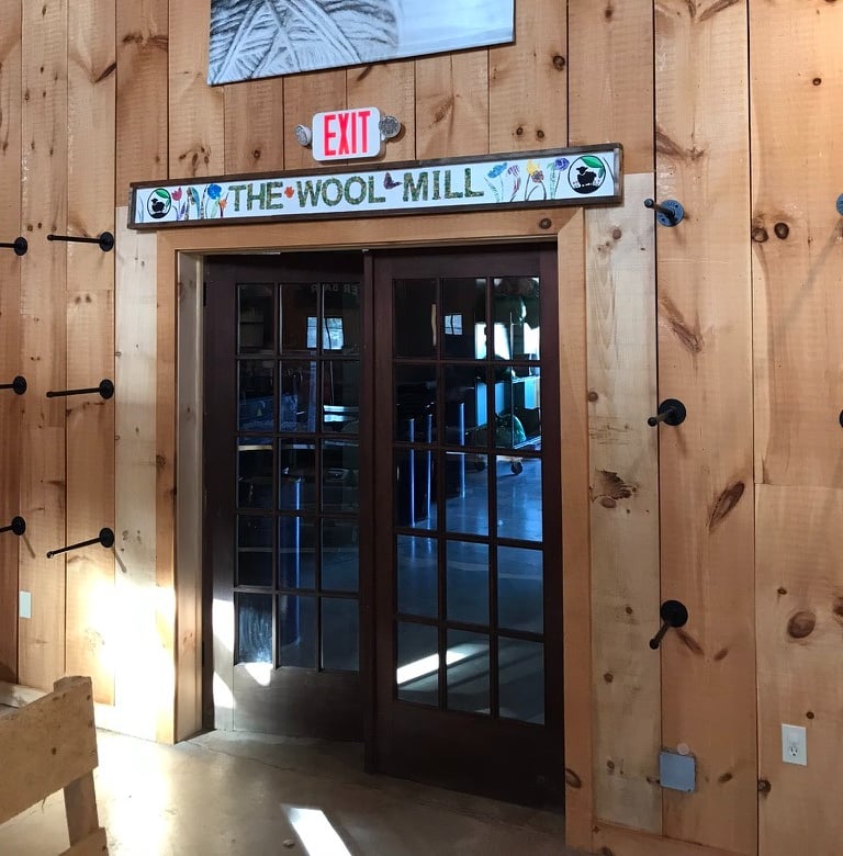 French Doors installed at business by Golden Rule Construction