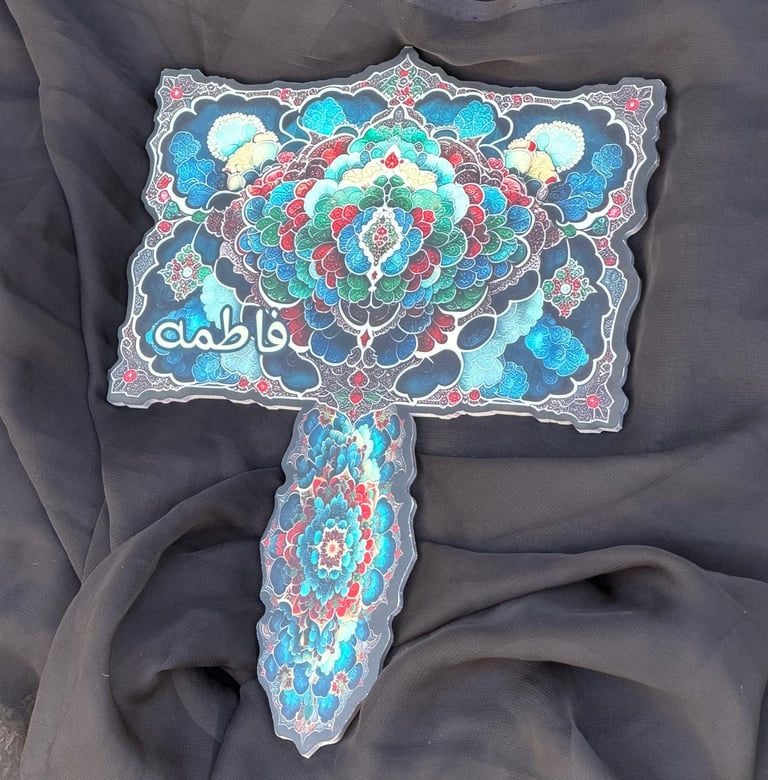 customizable hand mirror (Back)