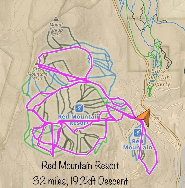 Red Mountain Resort Track of Lance