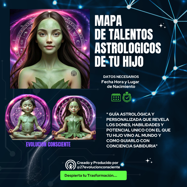 mapa de talentos astrológicos de tu hijo