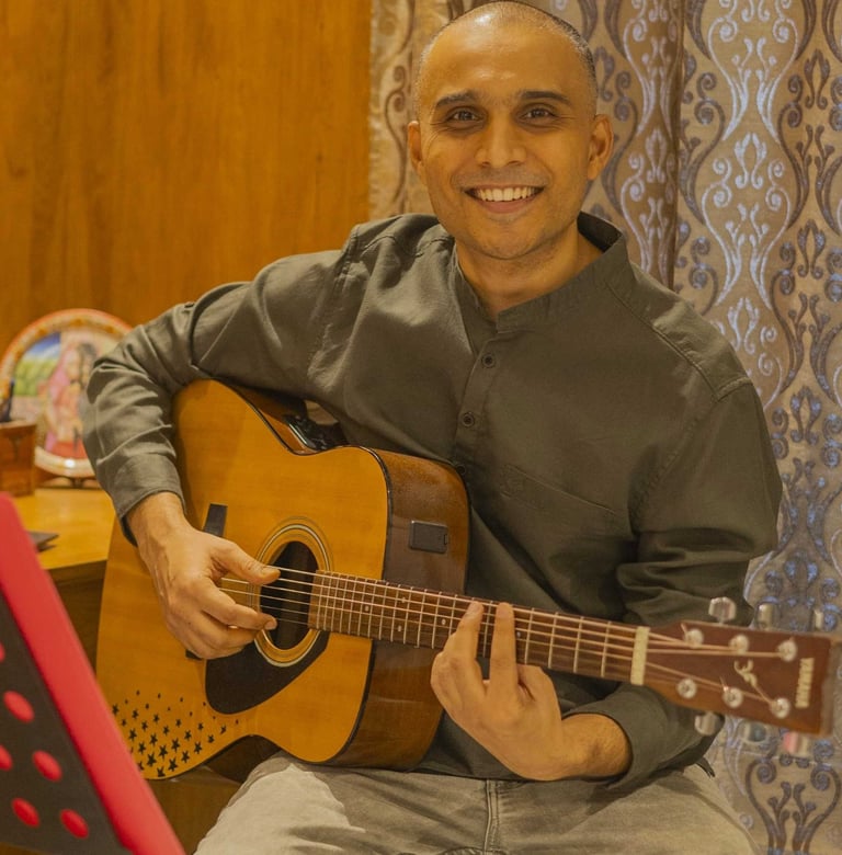 Sanchit Rai Guitar Teacher Euphony Guitar Ukulele Classes Raipur