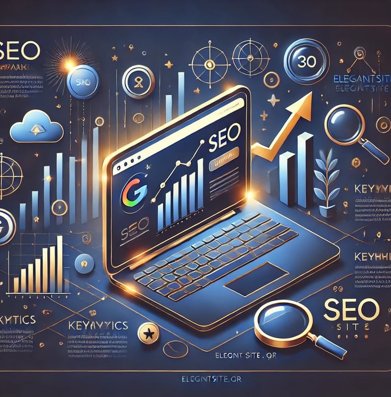 SEO υπηρεσίες από το ElegantSite – Ανάλυση, Google βελτιστοποίηση και στρατηγική κορυφής.