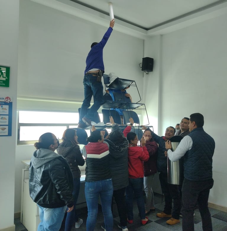 Apoyo en equipo para lograr objetivos
