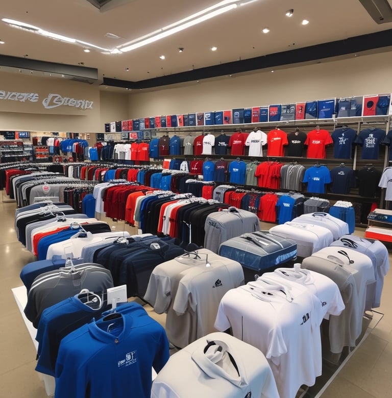 Close-up of high-quality fabric used in sporty apparel.