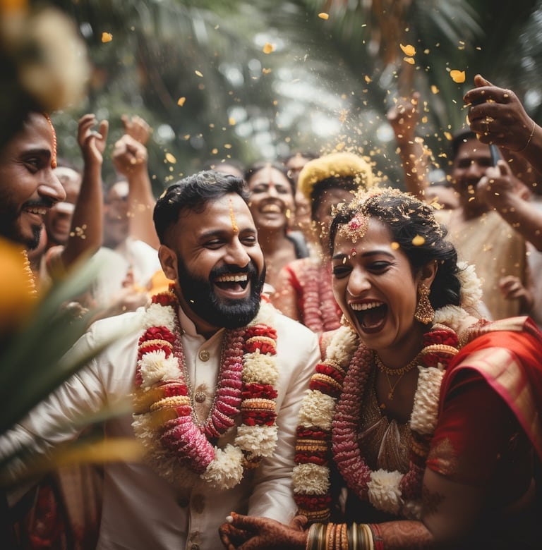 Intimate wedding photography