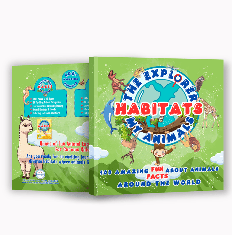 Animal Fun Facts Book For Kids