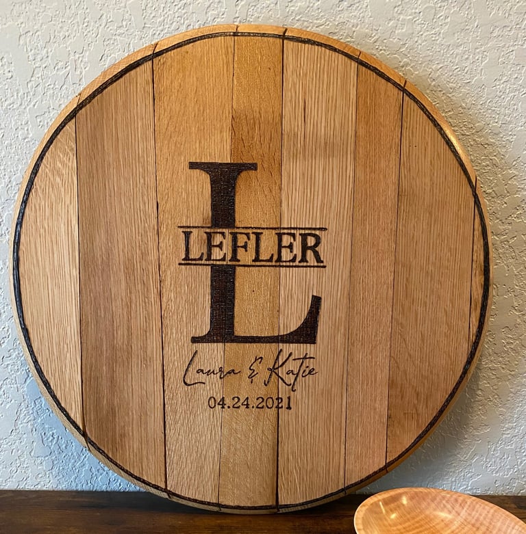 barrel head guest book