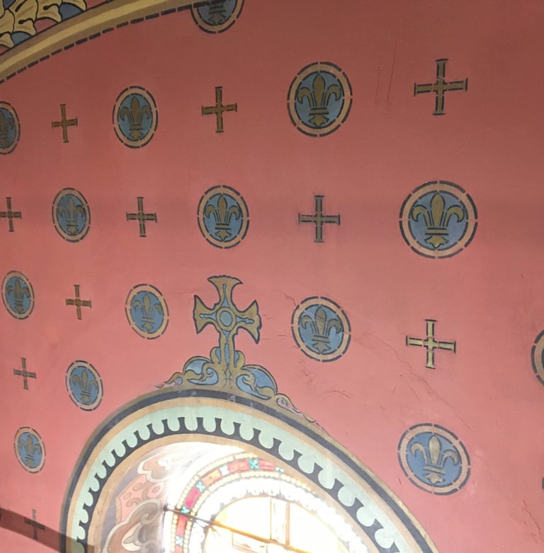 restauration décor église