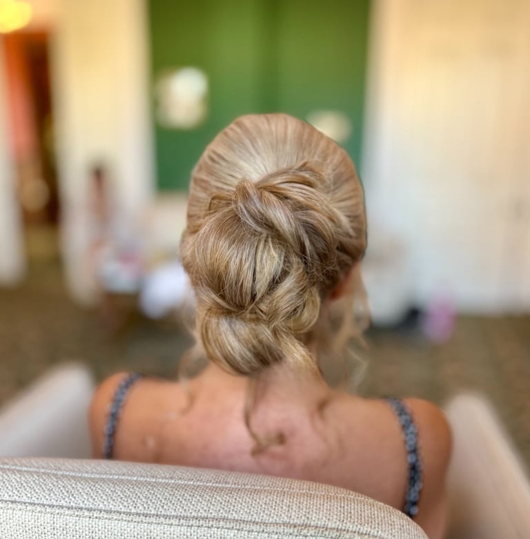 intricate updo with effortless beauty