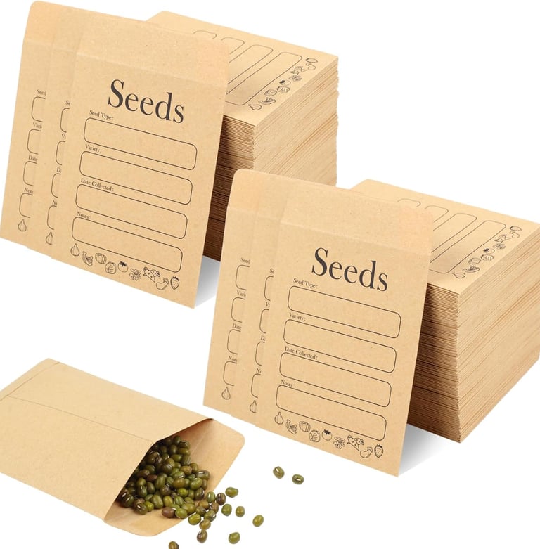 Seed Storage Envelopes