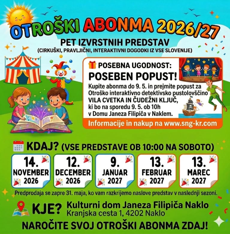 Otroški abonma 2026/27