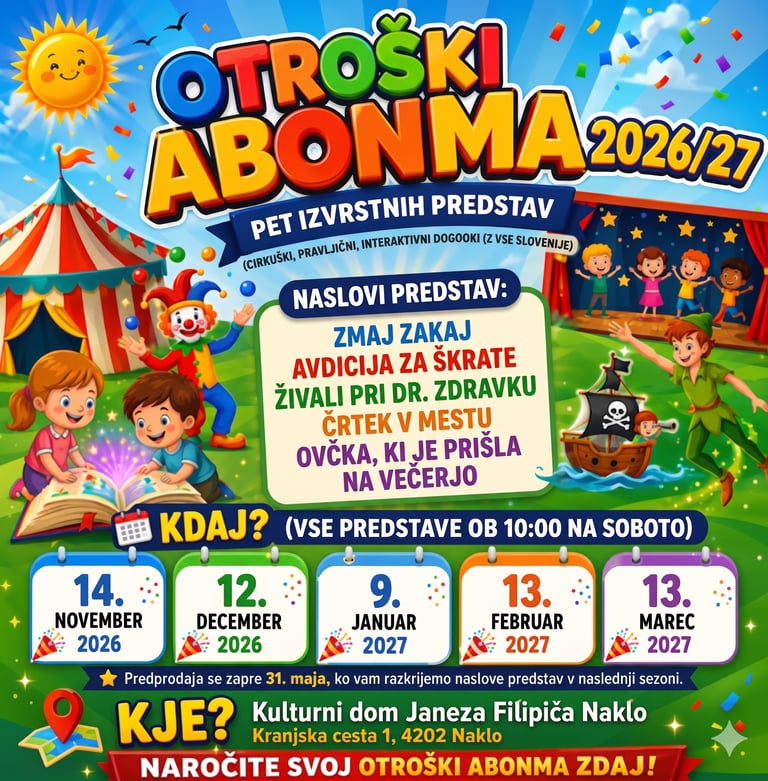 Otroški abonma 2026/27